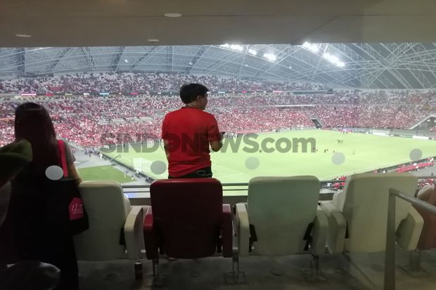 Nonton Manchester United di Executive Suite Stadion Nasional Singapura