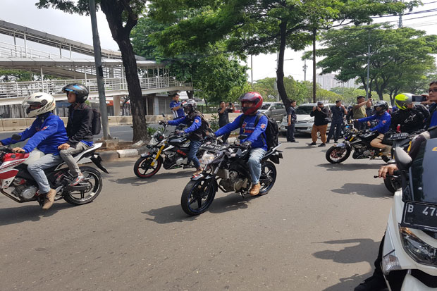 Yamaha Gelar Touring Komunitas Vixion se-Jabotabek
