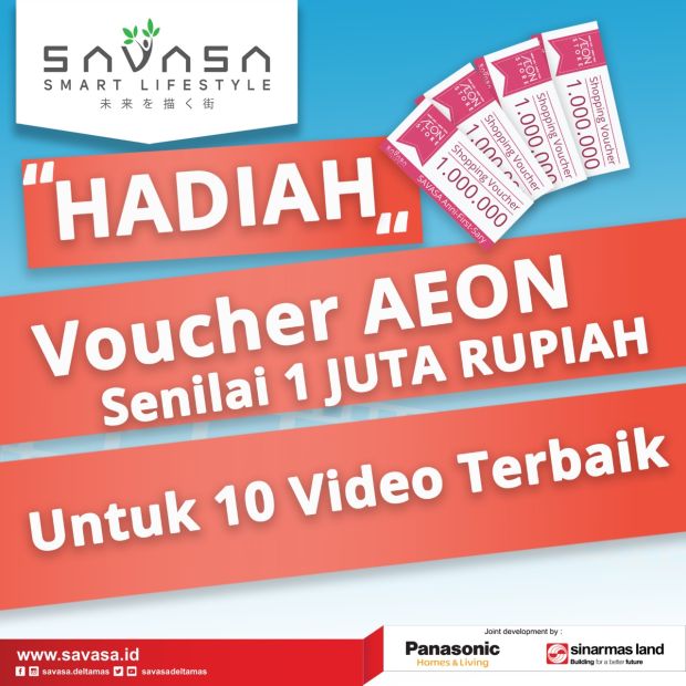 Yuk, Ikutan SAVASA Video Competition dengan Total Hadiah 10 Juta!