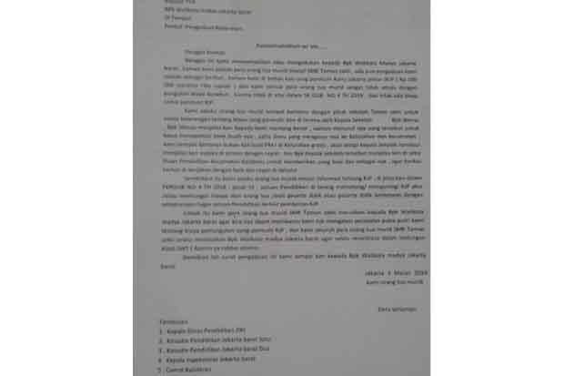 Daftar KJP, Pelajar Dimintai 