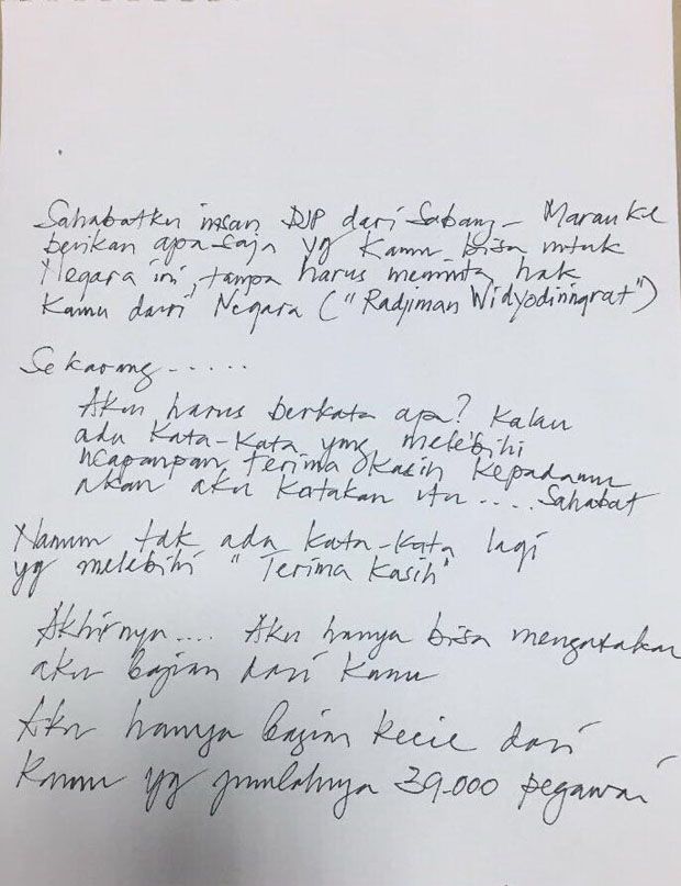 Surat Ken, Tukang Sayur dan 'Ngamnesti Pajak'