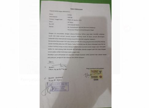 Pengukuran Tanah Proyek Bendungan Sukamahi Diduga Ada yang Tak Sesuai Prosedur