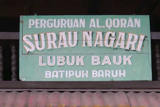 Surau Lubuk Bauk. Foto/MNC Media/Wahyu Sikumbang