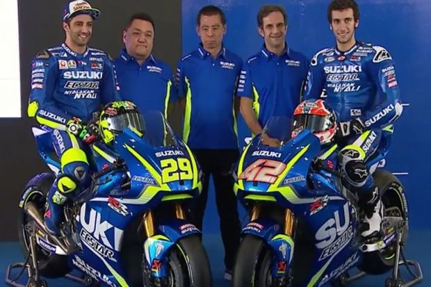 Motor Baru Tim Suzuki di MotoGP 2017