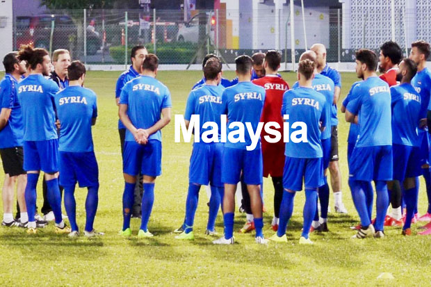 See Syria's National Football Team Prepare in Malaysia