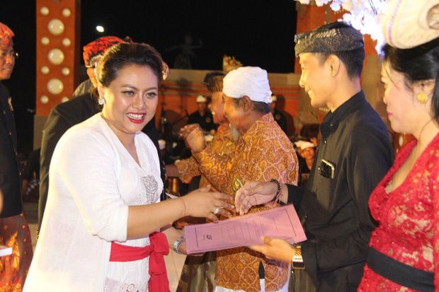 Upacara HUT ke-74 RI di Tabanan Bali Bernuansa Nusantara
