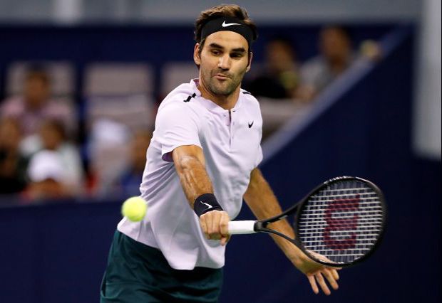 Roger Federer Rebut Gelar Shanghai Masters dari Tangan Nadal