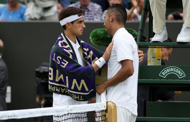 Kyrgios Mundur di Babak Pertama Wimbledon