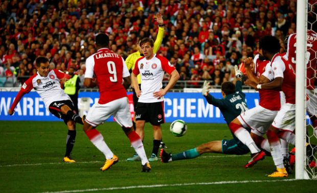 Pesta Gol Warnai Akhir Tur Pramusim Arsenal di Sydney