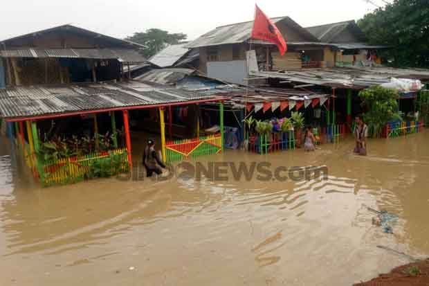 Banjir Kiriman Bogor Juga Rendam Ratusan Rumah di Tangerang