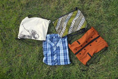 Mahasiswa UNS Sulap Limbah Baju Bekas Menjadi Tas Cantik
