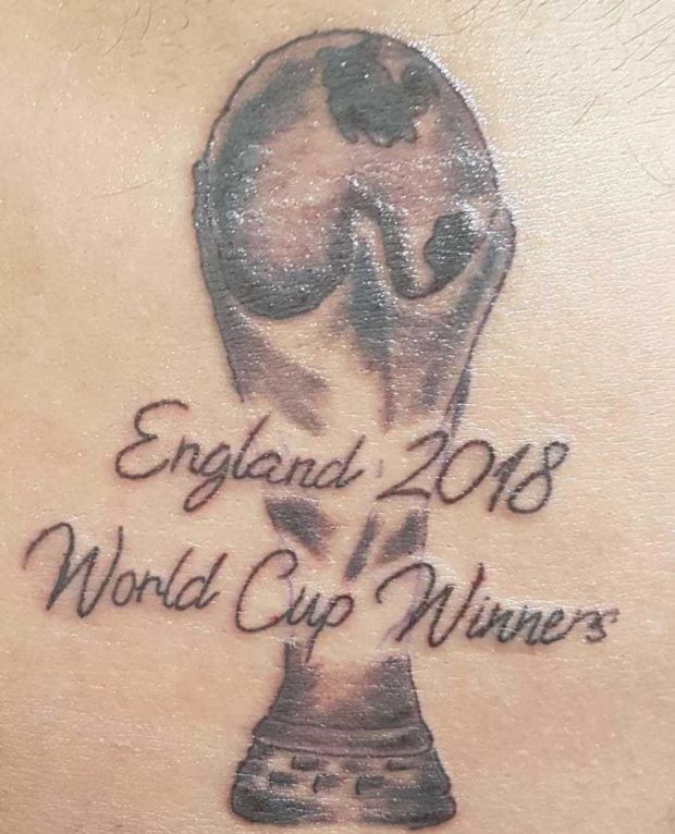 Tato Inggris Juara Jadi Pengingat Terbaik dalam Hidup Richardson