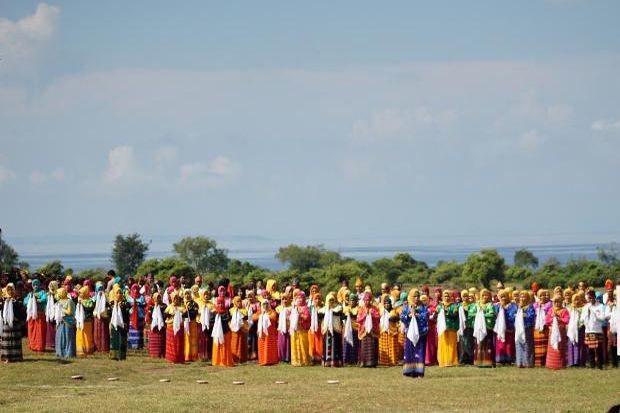 Wow, Kerennya Puncak Festival Pesona Tambora 2019