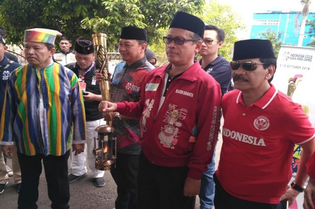 Kedaton Ternate Semayamkan Lentera Asian Para Games