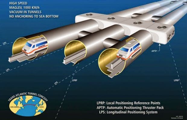 Ide 'Gila' Megaproyek Terowongan dan Jembatan Antarbenua