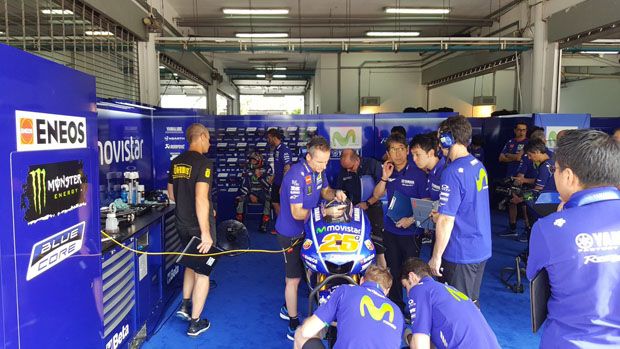 Foto Keren Hari Pertama Tes Pramusim MotoGP Malaysia 2017