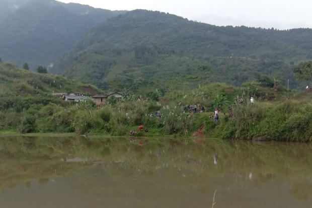 Aksi Pemuda Bunuh Diri Loncat ke Danau Bikin Heboh Kampung Loji Bogor