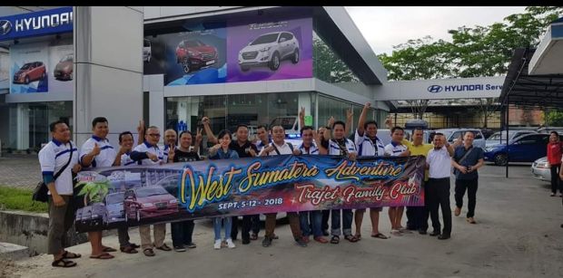 Jelajah Sumatera, TFC Pecahkan Rekor Touring Internal