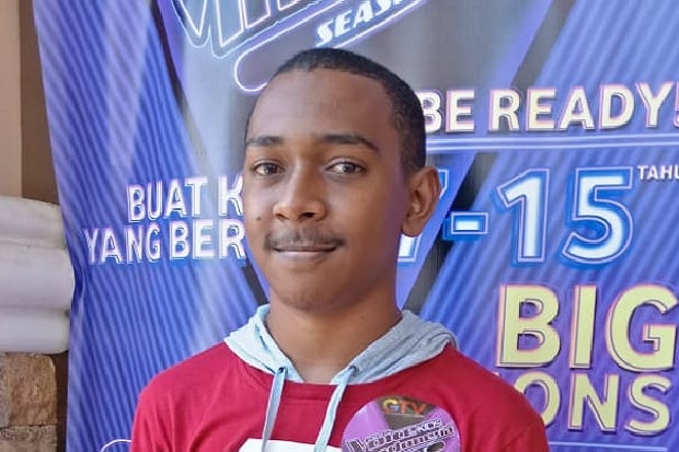 Yafet Sosir, Satu-satunya Peserta Asal Papua yang Audisi di Manado