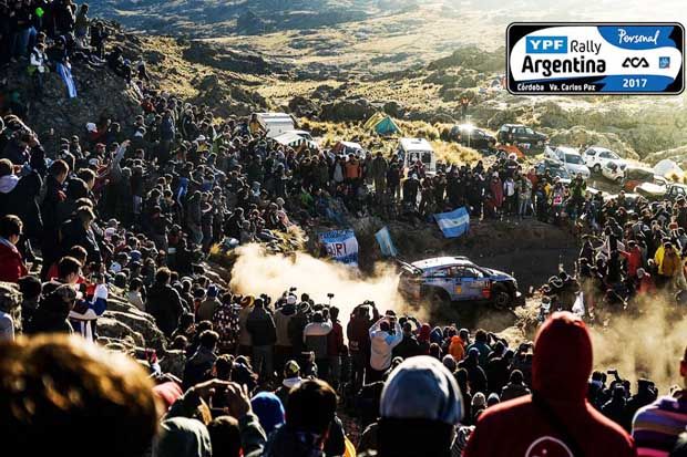 Thierry Neuville (Hyundai) dengan navigator Nicolas Gilsoul saat melibas tahapan terakhir WRC Reli Argentina 2017. (Foto-WRC)