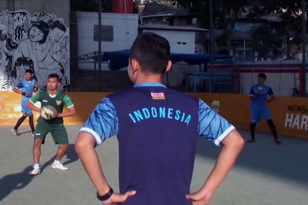 Tampil di Homeless World Cup 2018 Meksiko, Indonesia Geber Latihan