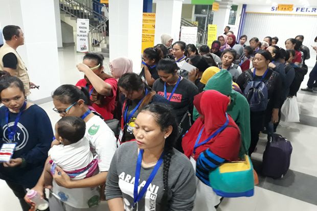 152 Orang TKI Bermasalah Tiba di Tanjungpinang