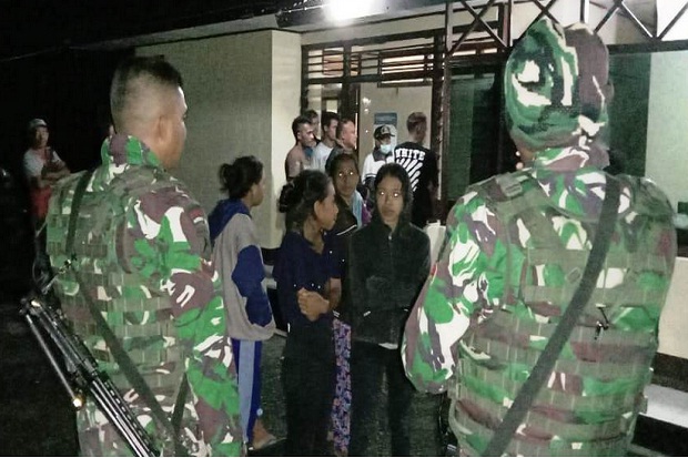 Satgas Yonif 734 Gagalkan Praktik Perdagangan Manusia