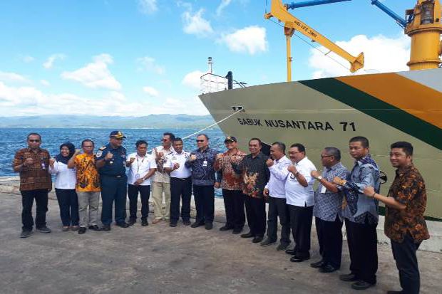 Dukung Tol Laut di Indonesia Timur, Kemenhub Serahkan Kapal KM. Sabuk Nusantara 71 ke PT. Pelni