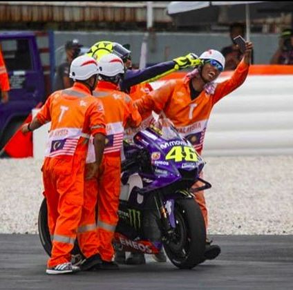 Valentino Rossi Minta Marshal Tak Berswafoto
