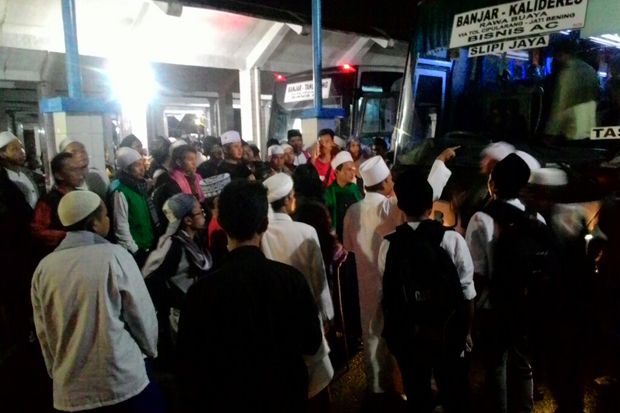 Ribuan Umat Islam Ciamis Siap Berangkat ke Masjid Istiqlal Jakarta