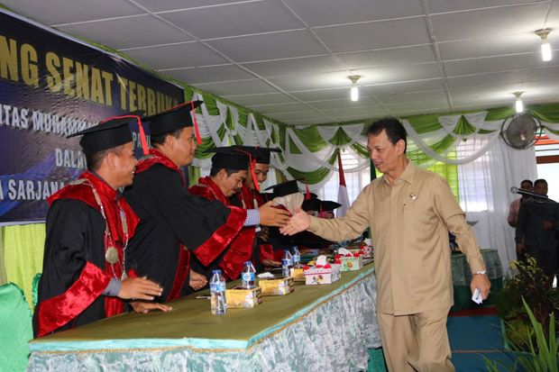 Wisudawan UMTS Harus Mampu Ciptakan Lapangan Kerja