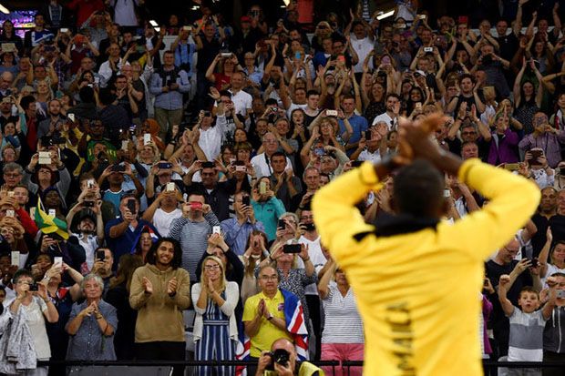 Ini Keharuan Perpisahan Usain Bolt dari Dunia Atletik