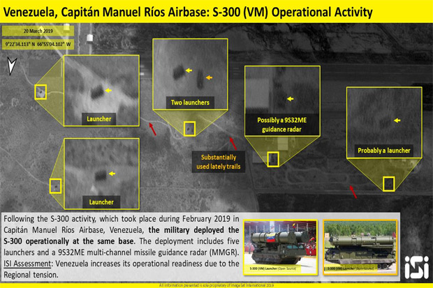Foto Satelit: Venezuela Sebar S-300 di Pangkalan Udara Utama