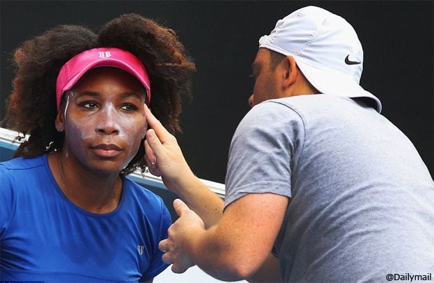 Di Melbourne Park, Venus Williams Bak Putri Raja