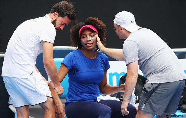 Di Melbourne Park, Venus Williams Bak Putri Raja