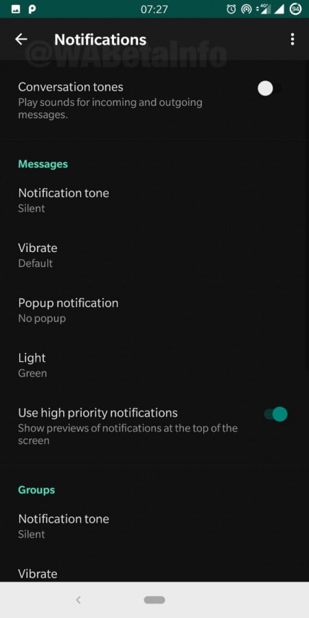WhatsApp Uji Coba 