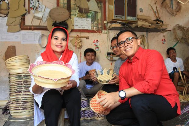 Ke Perajin Bambu Banyuwangi, Puti Beber Program Bikin UMKM Kreatif Naik Kelas