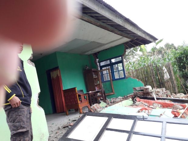 Gempa 4,4 SR di Banjarnegara Hancurkan Sejumlah Bangunan