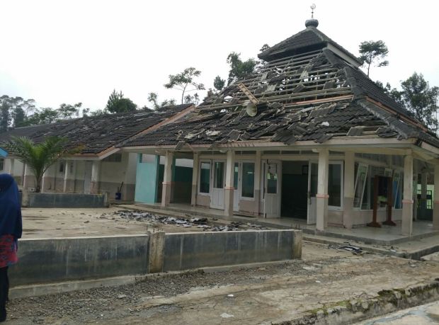 Gempa 4,4 SR di Banjarnegara Hancurkan Sejumlah Bangunan