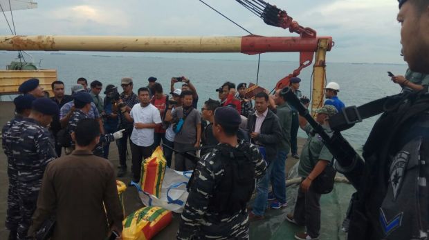 Penyelundupan 4 Ribu Ton Beras asal Myanmar di Perairan Batam Digagalkan