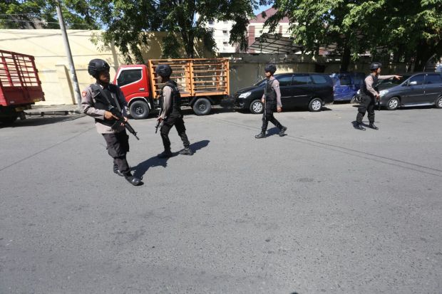 10 Orang Jadi Korban Ledakan Bom Mapolrestabes Surabaya