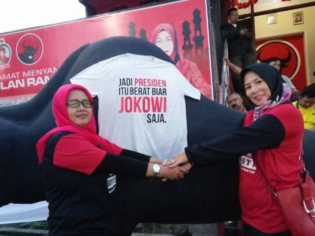 PDIP Gresik: Coblos Gus Ipul-Puti, Amankan Jokowi