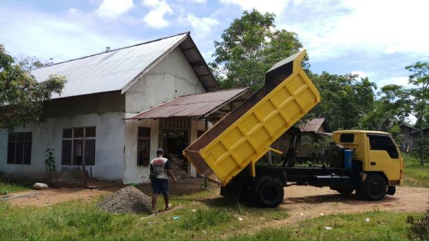 Gerkindo Bedah Gereja GSJA Elim Bawas Lestari di Kabupaten Kubu Raya