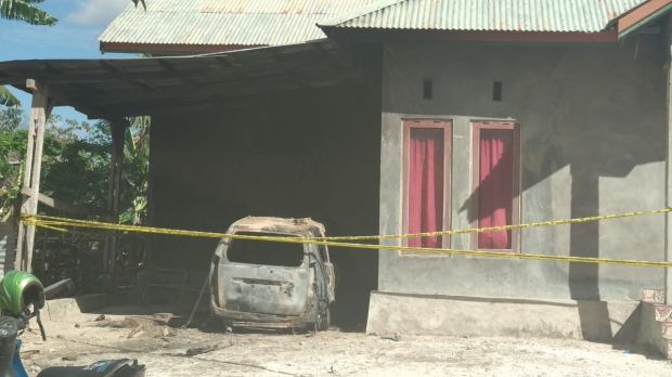 Mobil Ketua Panwaslu Rote Ndao Dibakar Orang Tak Dikenal
