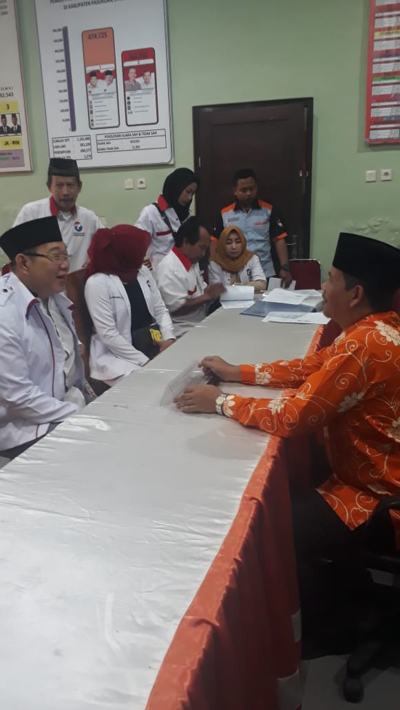 29 Caleg Partai Perindo Mendaftar di KPU Kabupaten Pasuruan