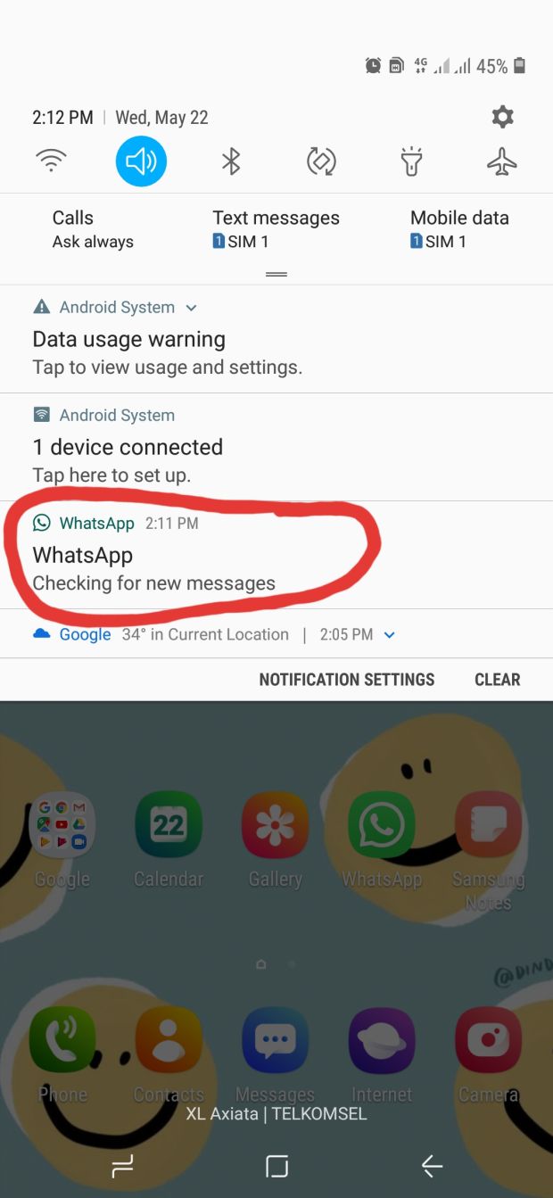 Aplikasi Instagram dan WhatsApp Bertumbangan