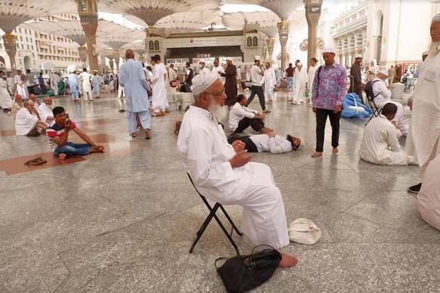 Yuk, Intip Suasana Berbuka Puasa di Masjid Nabawi