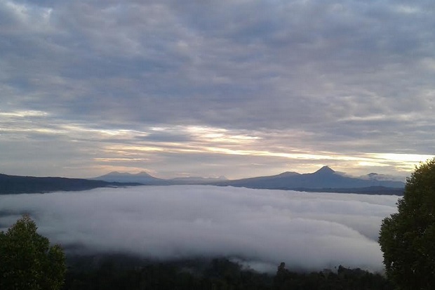 Pesona Negeri di Atas Awan Desa Poopo Minahasa Selatan