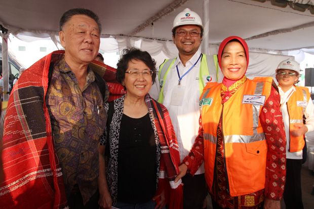 Bawa 600 Wisman, Kapal Pesiar Cruise Bersandar di Kuala Tanjung