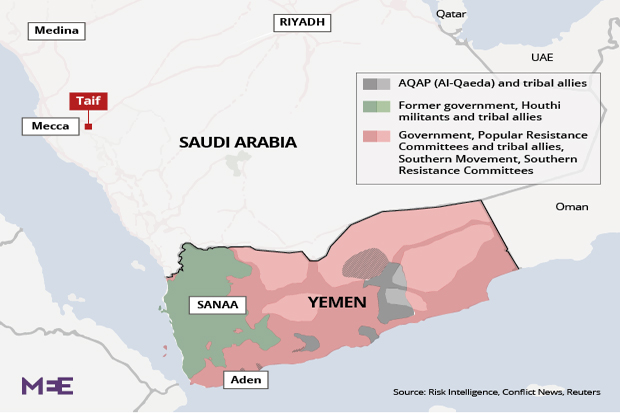 Shoot Down, Houti Missile Targeted Mecca
